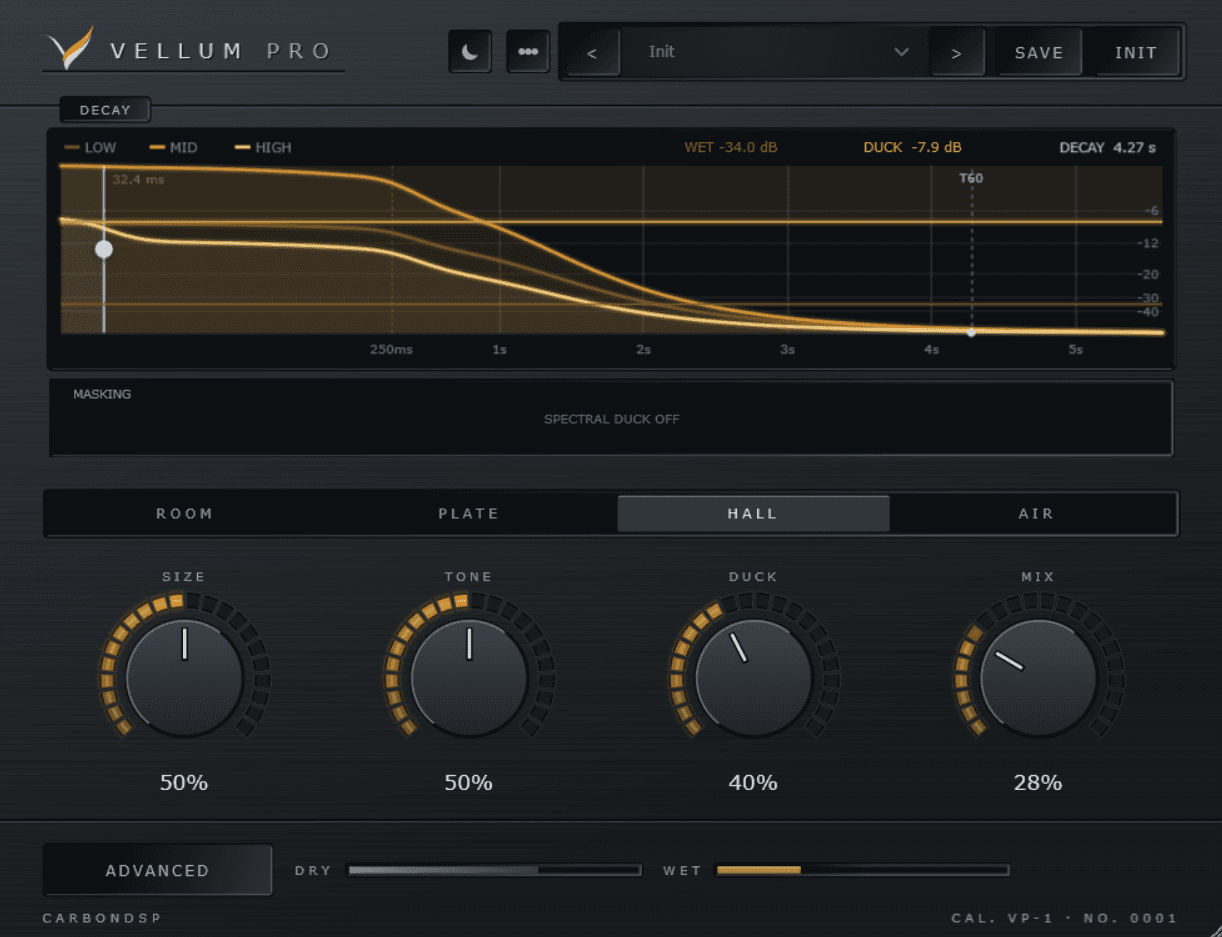 Vellum Pro plugin interface